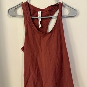 Lululemon Athletica Burgundy Tank Top
